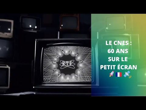 60 ans de CNES à la télévision #60ansCNES #FiersDuCNES
